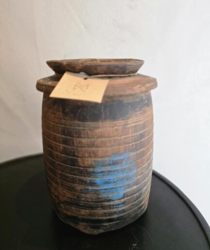 Vase en bois L