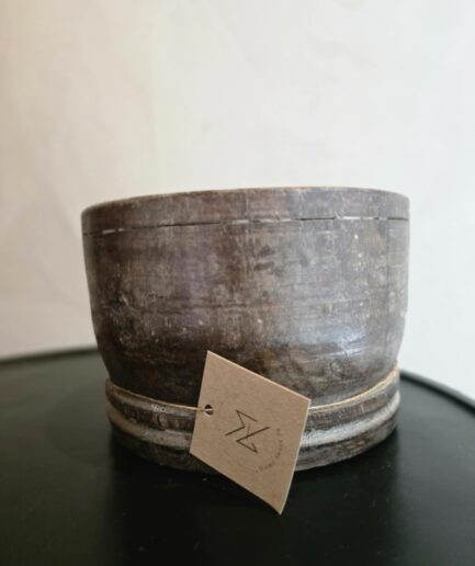 Pot en bois ancien « vide poche »