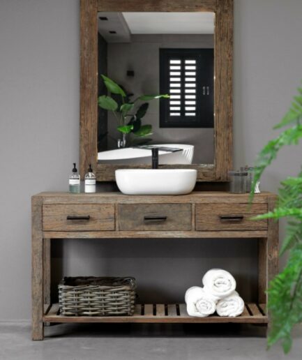Table murale/ console avec tiroirs