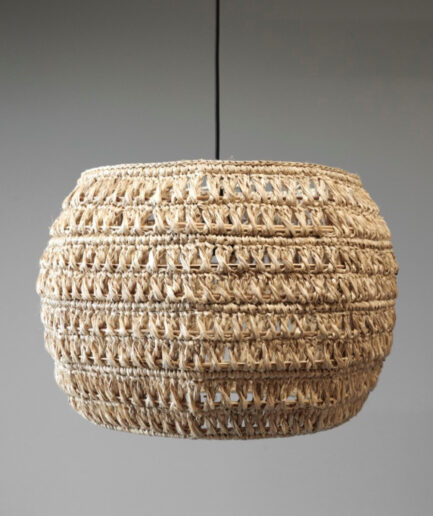 Suspension en sisal naturel